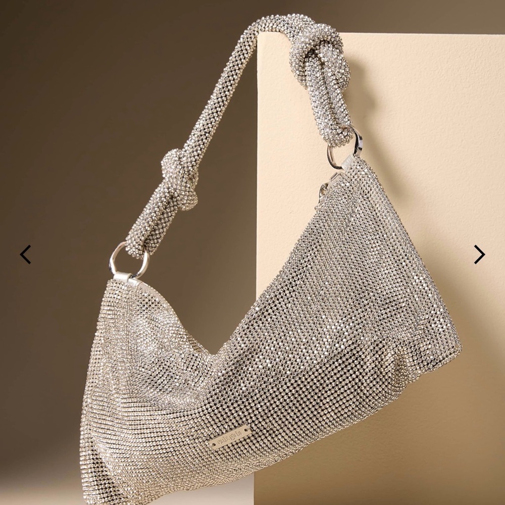 Elegant Silver Women's Bag